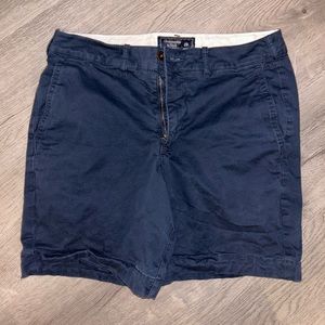 Navy blue dress shorts